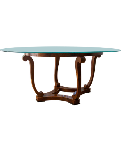 Beautiful oval dining table